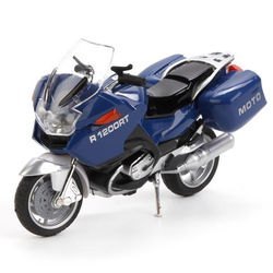 Металлическая модель Мотоцикл Туризм 12,5 см озвученная, со светом (244509)