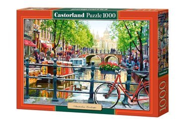Пазл "Пейзаж Амстердам", 1000 элементов (C-103133)