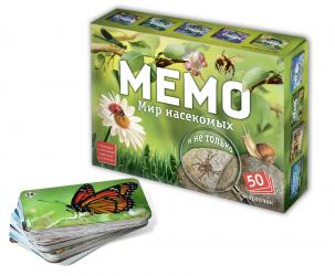 Настольная игра Мемо Мир насекомых и не только