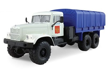Масштабная модель грузовика КрАЗ-255Б KRAZ-255B Полиция 1:43 65080 Autotime