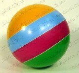 Мяч резиновый 150 мм 22ЛП в полоску ЧПО им. В.И.Чапаева