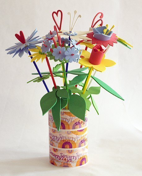 Набор для детского творчества Собери букет цветов 9 шт. в пакете Бомик