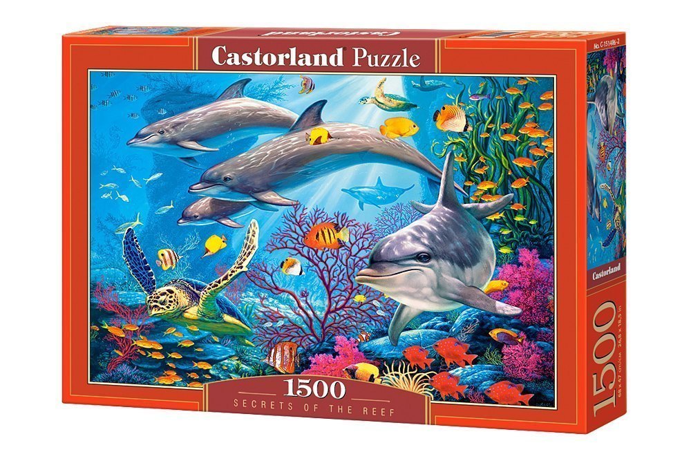 Пазл Секреты рифа, 1500 элементов C-151486 Castorland Касторленд