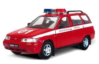 Масштабная модель Лада 111 Пожарная охрана 2664 Autotime