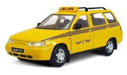 Масштабная модель Лада 111 Такси 2703 Autotime