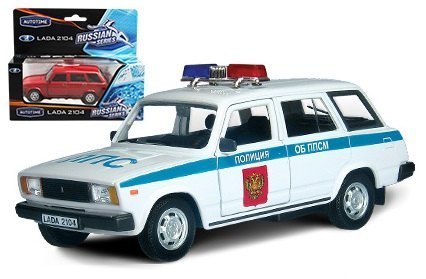 Масштабная модель ВАЗ 2104 Полиция 32675 Autotime