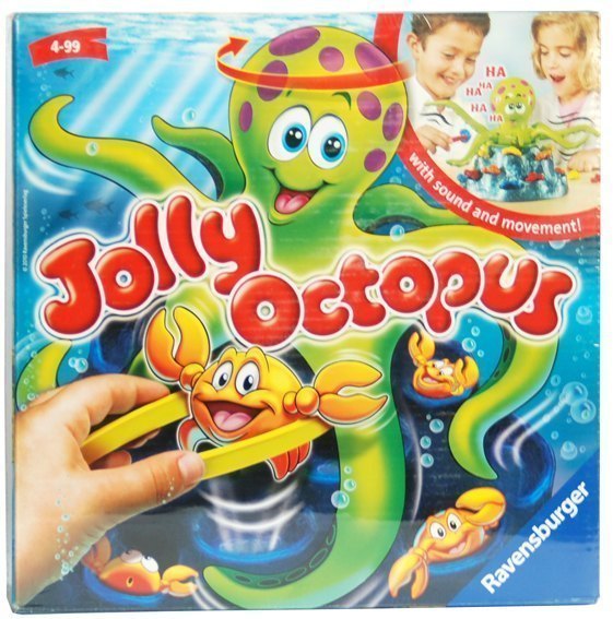Настольная игра Весёлый осьминог Jolly Octopus Ravensburger Равенсбургер