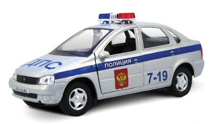 Масштабная модель Лада Калина Полиция 11496 Autotime