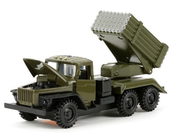 Масштабная модель Урал Град Военный  СТ-1054М Технопарк