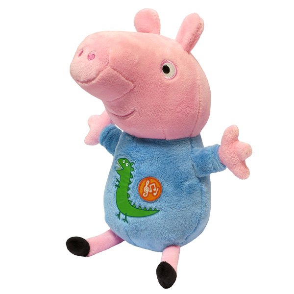 Мягкая игрушка Свинка Пеппа Джордж 25 см озвученная 30116