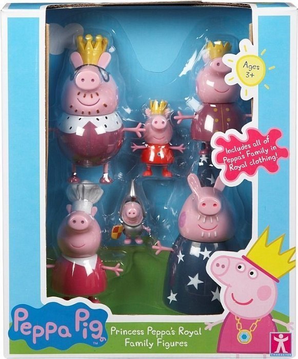 Игровой набор Свинка Пеппа Королевская семья Пеппы 28875