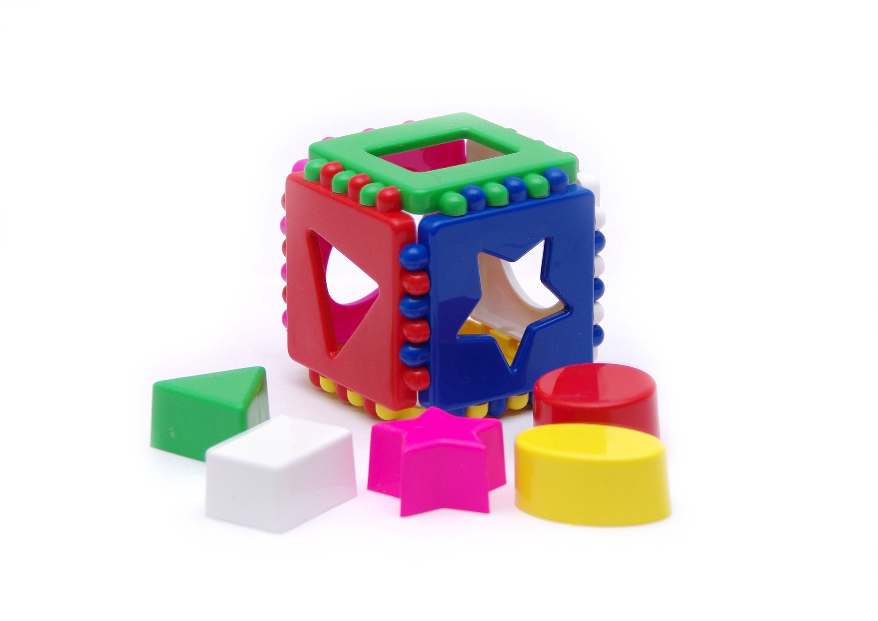 Развивающая игрушка Логический куб маленький Каролина