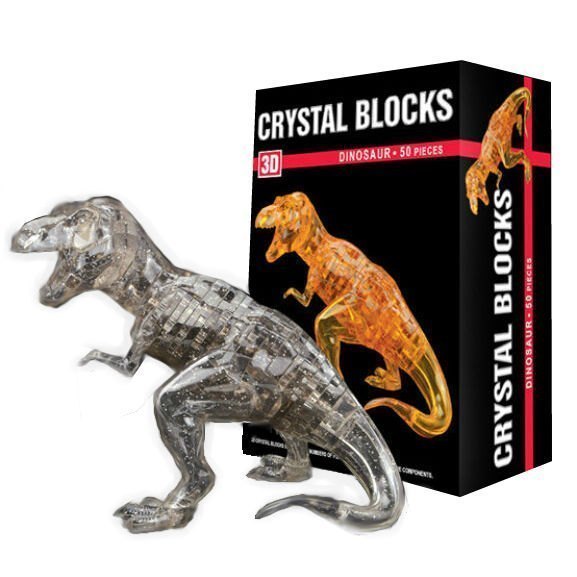 Кристальный пазл 3Д Динозавр 50 дет 9057 Crystal Puzzle