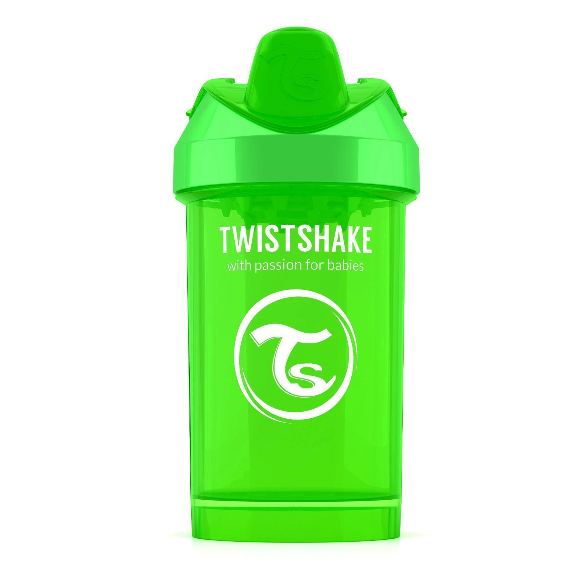 Антиколиковая бутылочка для кормления 180 мл Зелёная Twistshake Антиколиковые бутылочки Twistshake