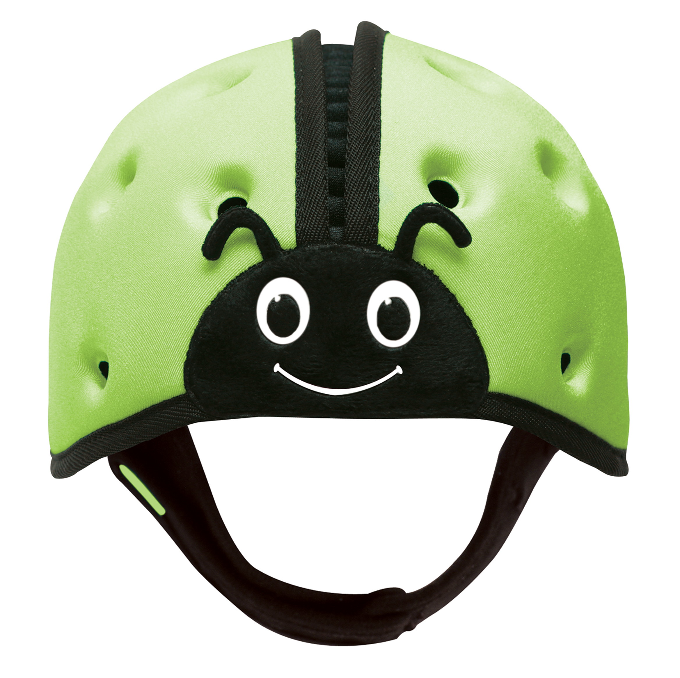 Защитный шлем для малышей SafeheadBABY Божья коровка Зелёный
