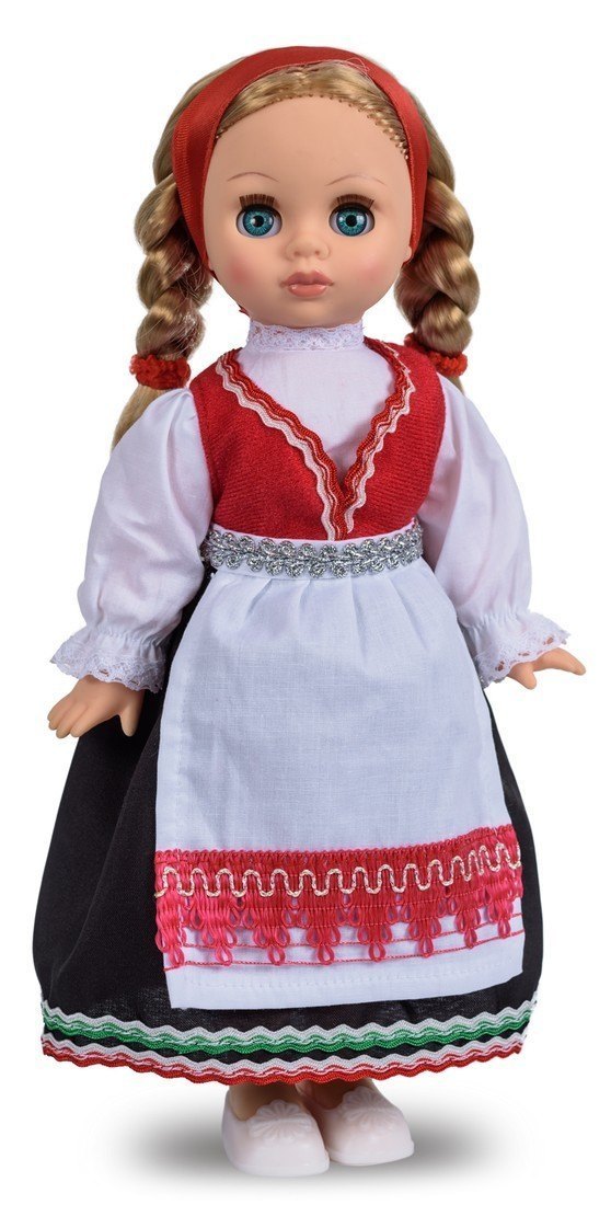 Кукла Эля в норвежском костюме 30,5 см В2636 Весна