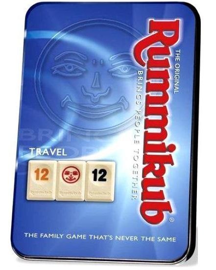 Настольная игра Руммикуб Rummikub компактная версия в металической коробке Kod Kod