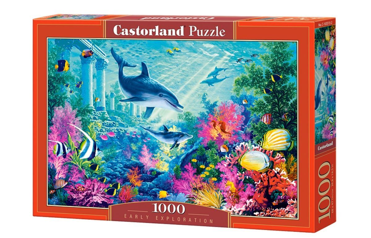 Пазл Подводный мир 1000 элементов C-103515 Castorland Касторленд