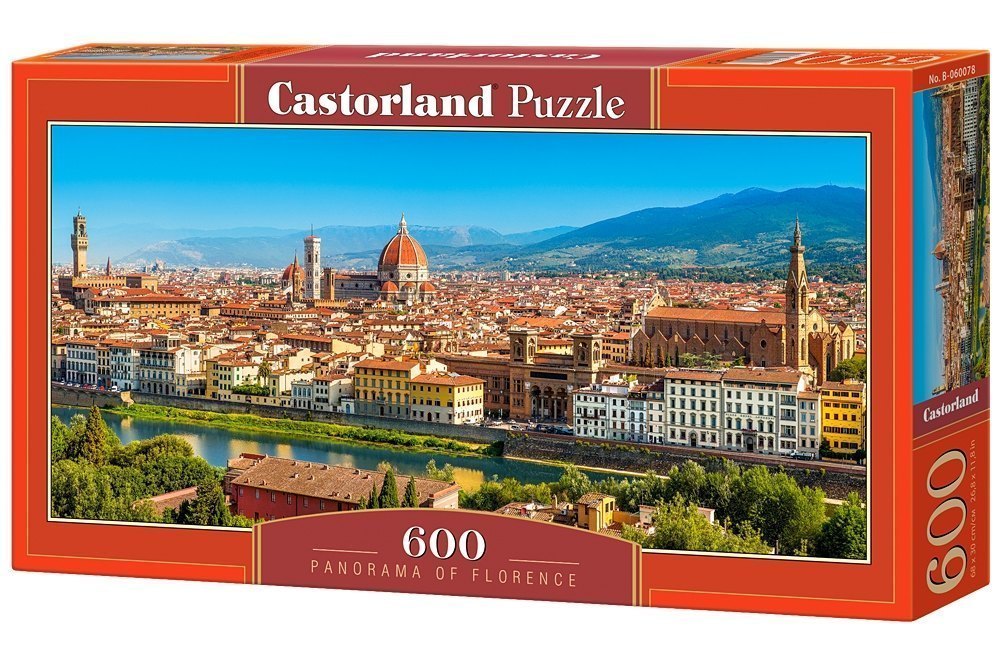 Пазл Панорама Флоренции 600 элементов В-060078 Castorland Касторленд