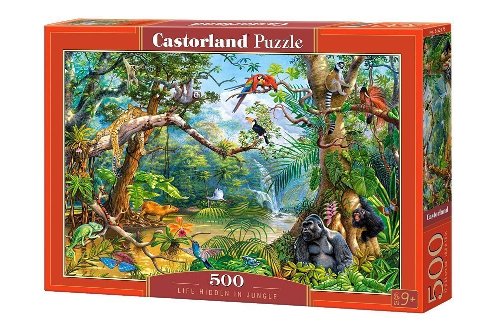 Пазл Жизнь в джунглях 500 элементов B-52776 Castorland Касторленд