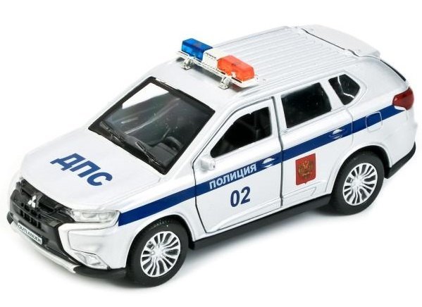 Масштабная модель Митсубиси Аутлендер Mitsubishi Outlander Полиция 243674 Технопарк