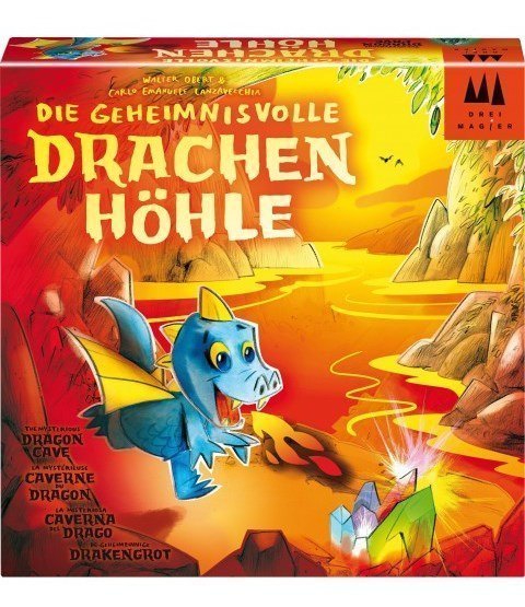 Настольная игра Drachen Hohle немецкое издание Drei Magier
