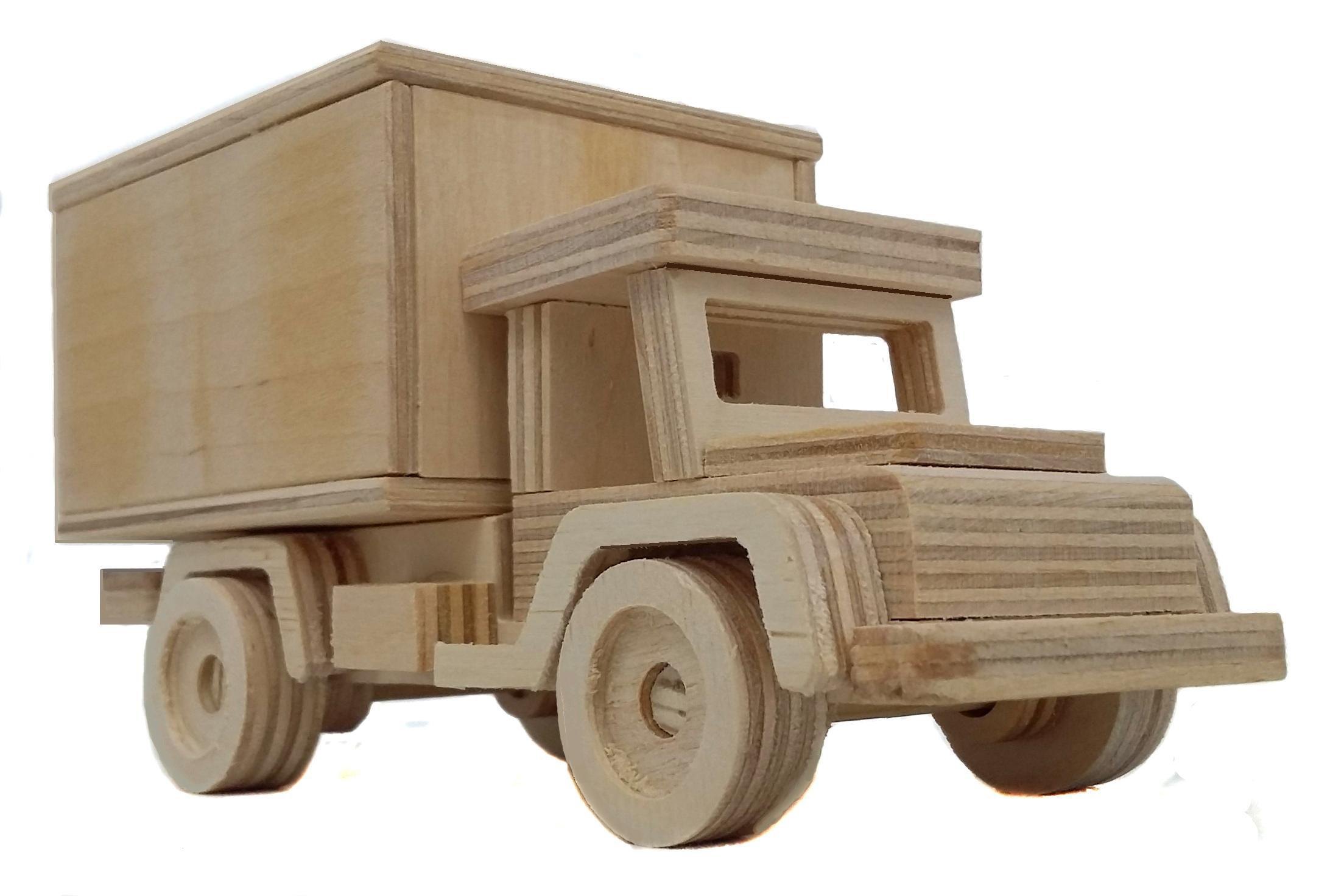 Сборная деревянная модель Фургон СДМ-05 Альтаир