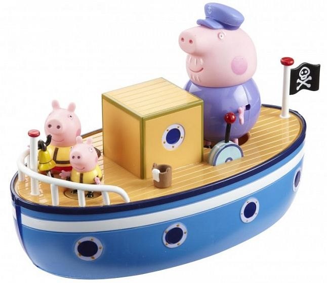 Свинка Пеппа. Игровой набор Морское приключение 15558 Росмэн