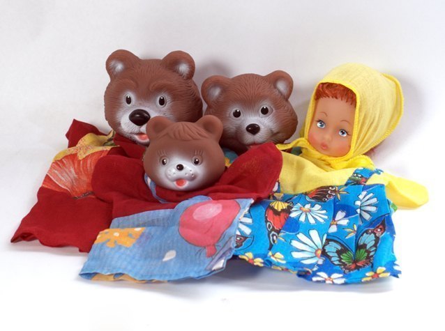 Кукольный театр Три медведя в пакете Русский стиль