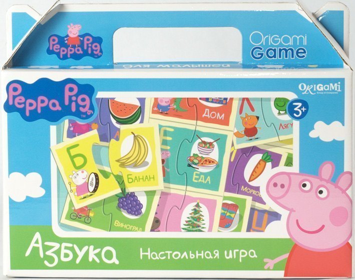 Настольная игра Азбука Свинка Пеппа 01573