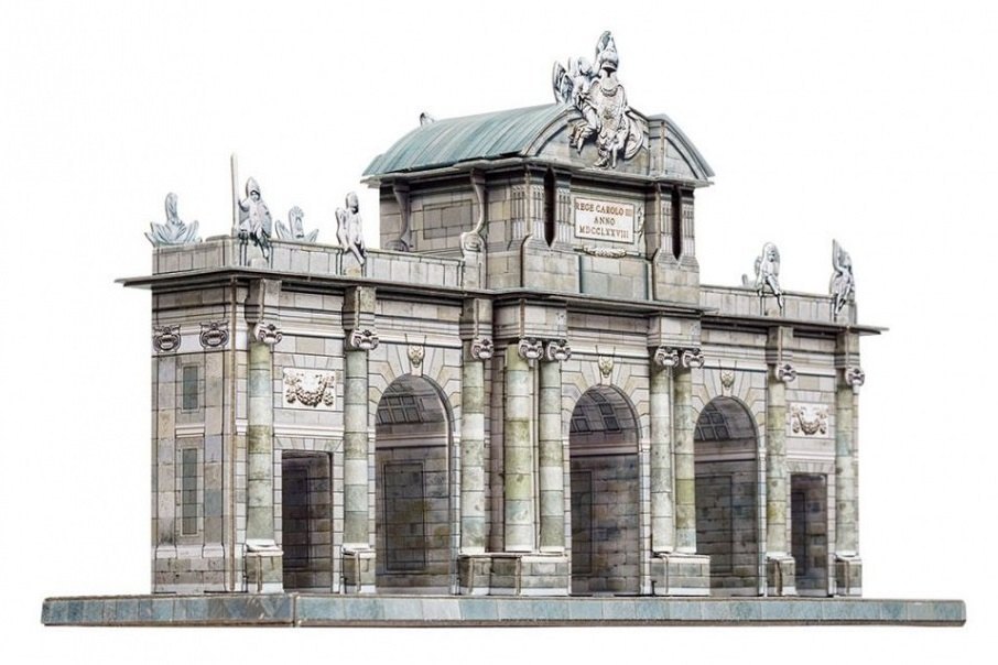 Сборная модель Ворота Алькала Мадрид, 353 Умная бумага