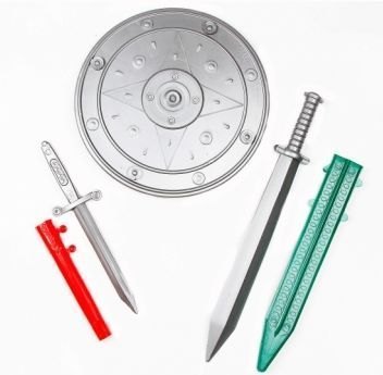 Игровой набор Спартанец меч, кинжал, щит 5168 Строим вместе счастливое детство