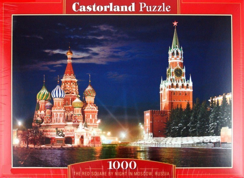 Пазл Красная площадь Москва, 1000 элементов C-101788 Castorland Касторленд