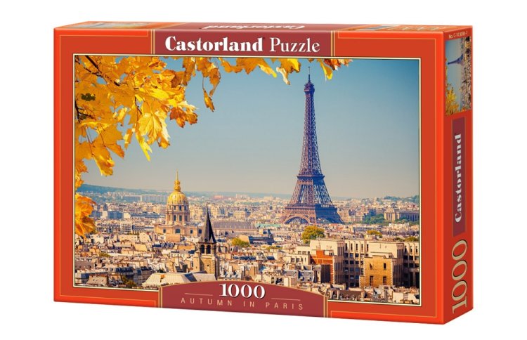 Пазл Осень в Париже, 1000 элементов C-103089 Castorland Касторленд