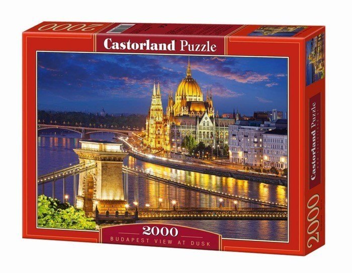 Пазл Будапешт в сумерках, 2000 элементов С-200405 Castorland Касторленд