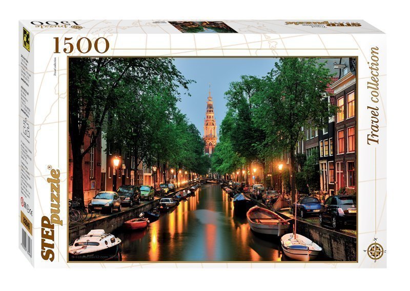 Пазл Амстердам, 1500 элементов 83049 Степ пазл Step puzzle
