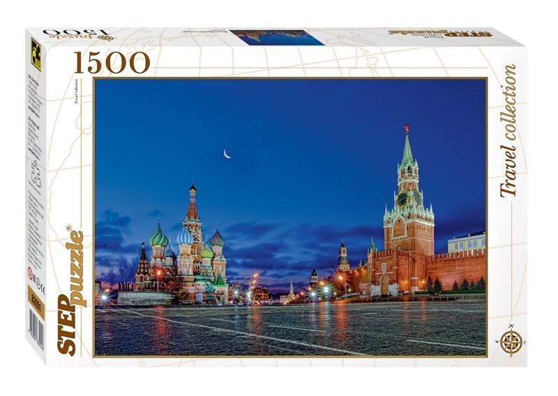 Пазл Москва Красная площадь, 1500 элементов 83051 Степ пазл Step puzzle