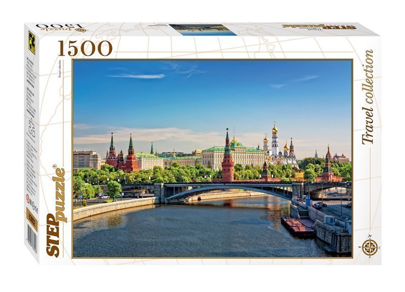 Пазл Москва Кремль, 1500 элементов 83052 Степ пазл Step puzzle