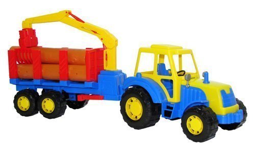 Детский трактор Алтай с полуприцепом-лесовоз 35370 Полесье