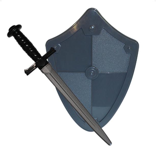 Игрушечный набор оружия Рыцарь меч и щит 50031 Плейдорадо