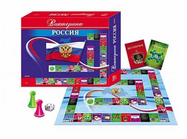 Настольная игра Викторина Россия 108 карточек И-0583 Рыжий кот