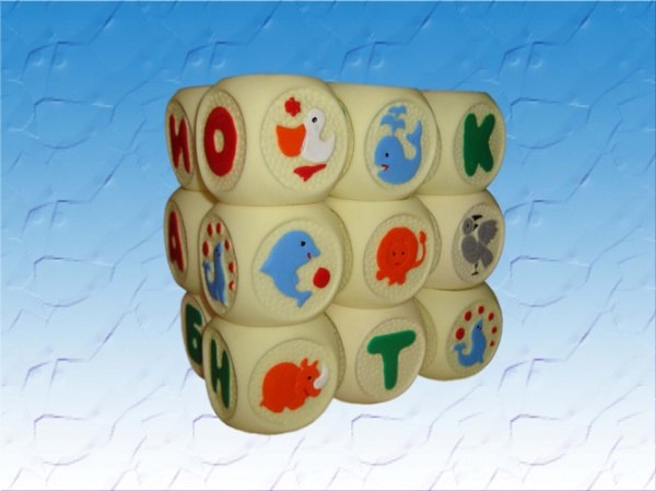 Резиновая игрушка Набор Веселая азбука в пакете СИ-105 ПКФ Игрушки