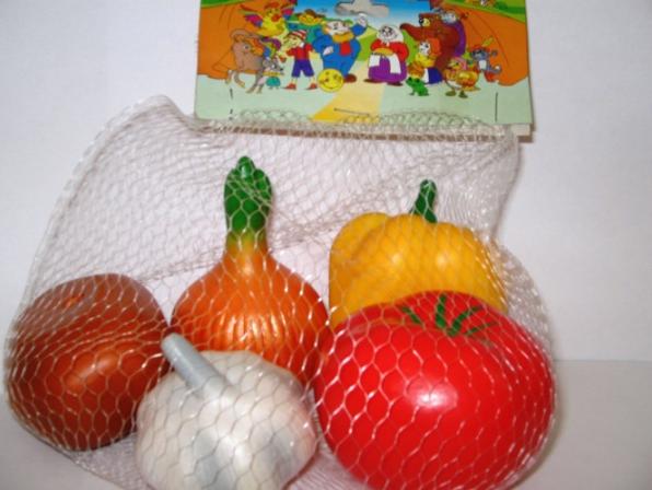 Резиновая игрушка Набор Овощи СИ-317 ПКФ Игрушки