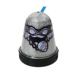 Лизун Слайм Ниндзя (Slime Ninja) Серебряный магнитный 130 г. (S130-10)