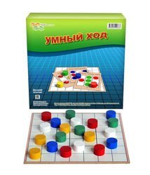 Настольная игра "Умный ход" (картонная коробка)