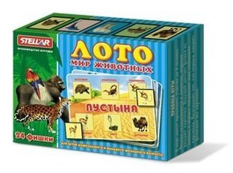 Лото детское Мир животных (00906)