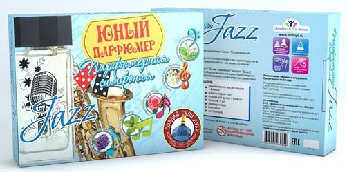 Набор Юный парфюмер Парфюмерная симфония Джаз (716)