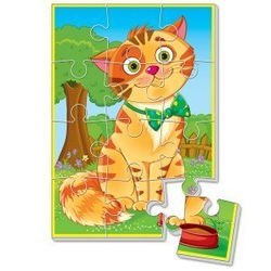 Мягкие пазлы "Котик" А5 (VT1103-52)