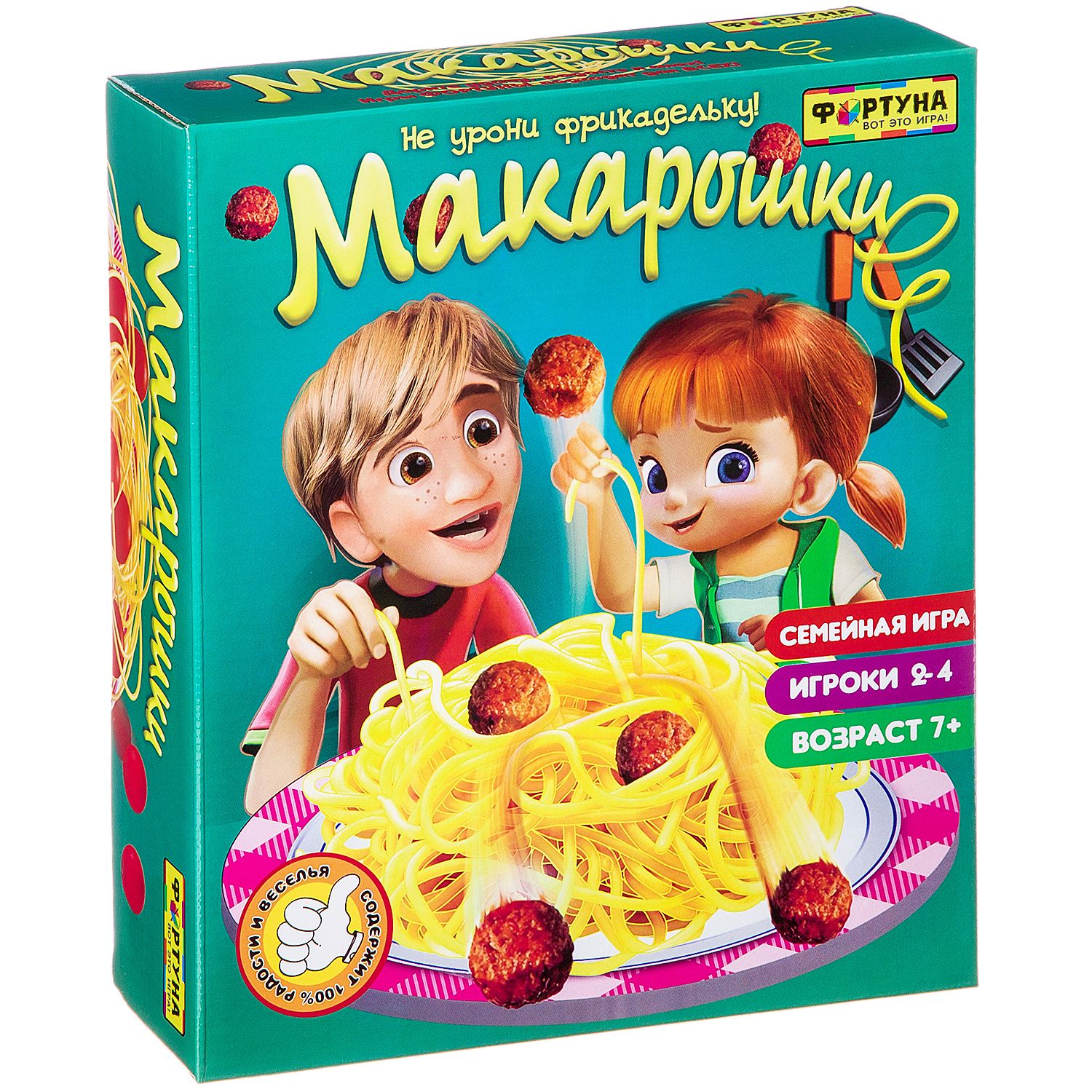 Настольная семейная игра Макарошки Ф85268 Фортуна