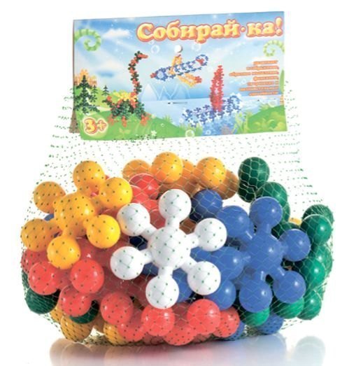 Конструктор Собирай-ка 20 дет. Биплант